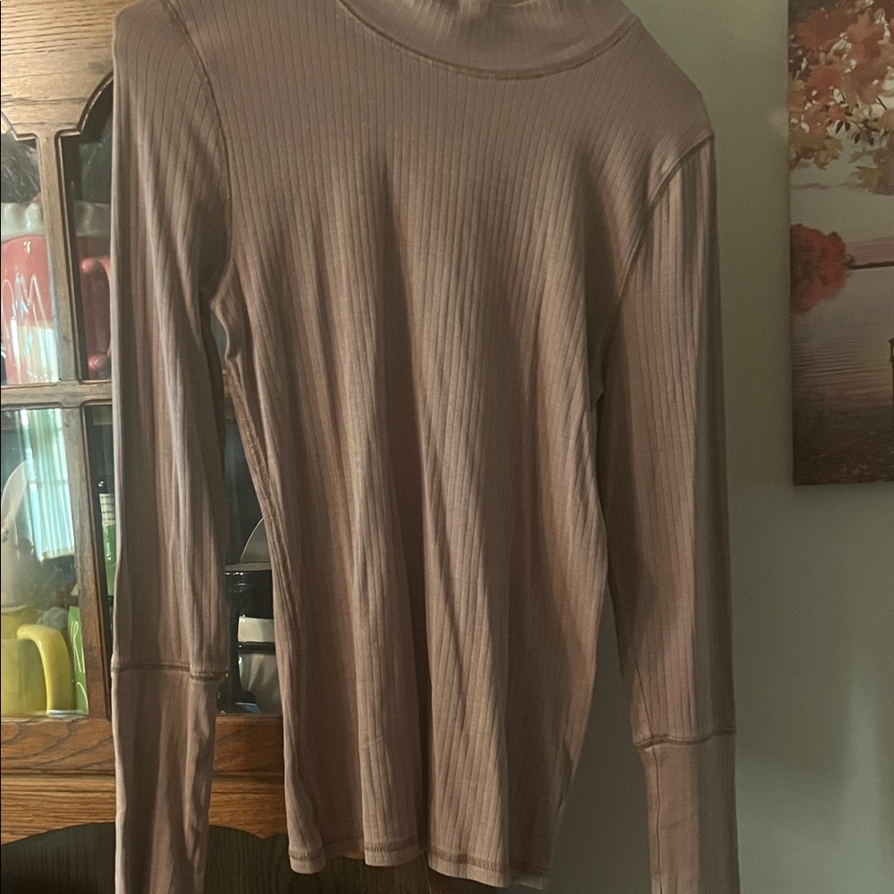 Ribbed Long Sleeve Top free people